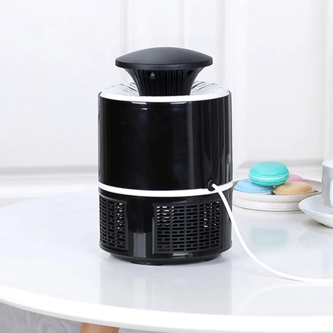 Electric Mosquito Killer Lamp Led Bug Zapper (Black)