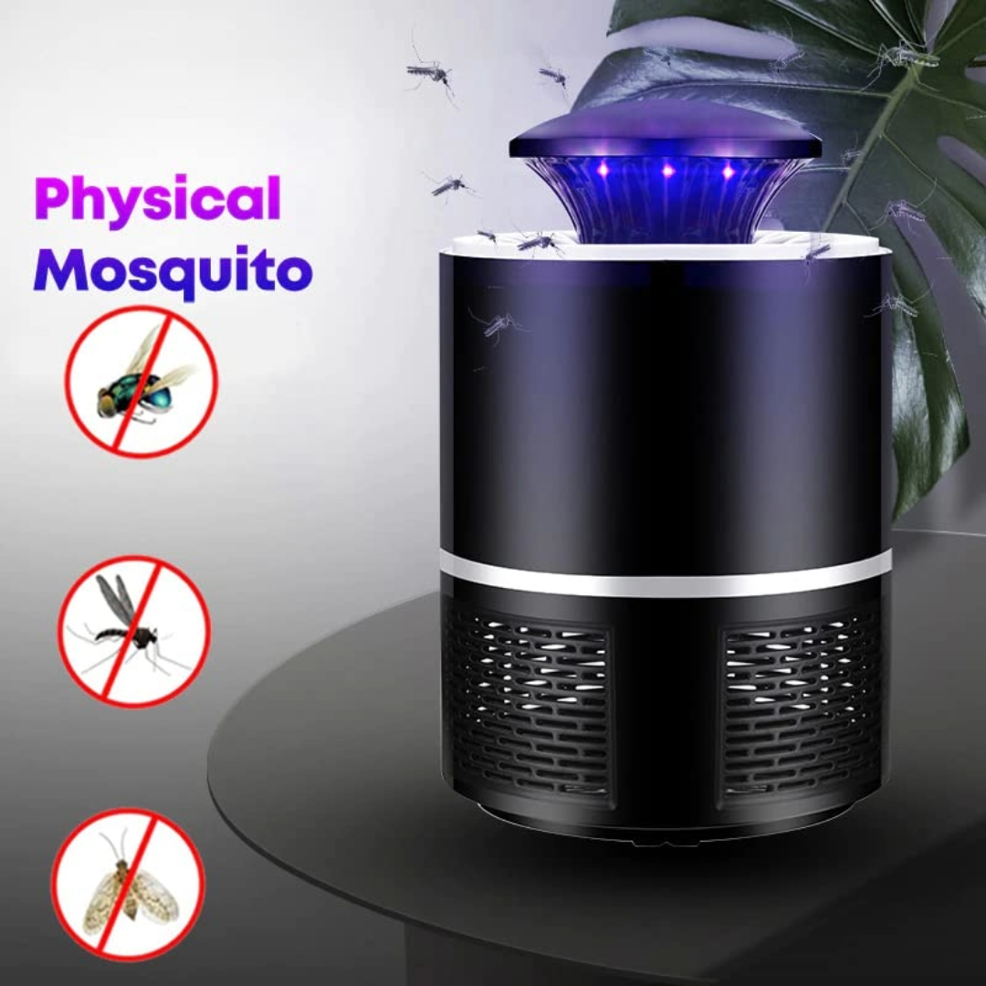 Electric Mosquito Killer Lamp Led Bug Zapper (Black)