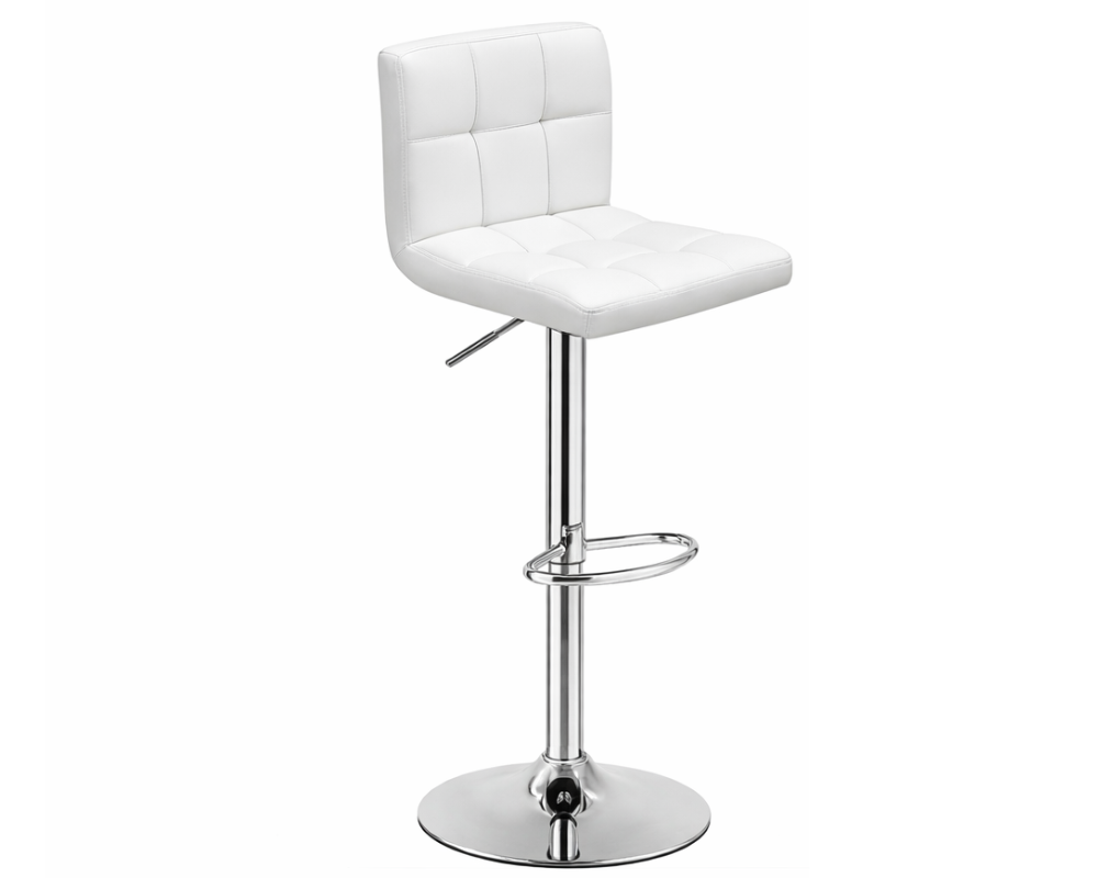Bar Stools With Pu Leather Height Adjustable Bar Stools