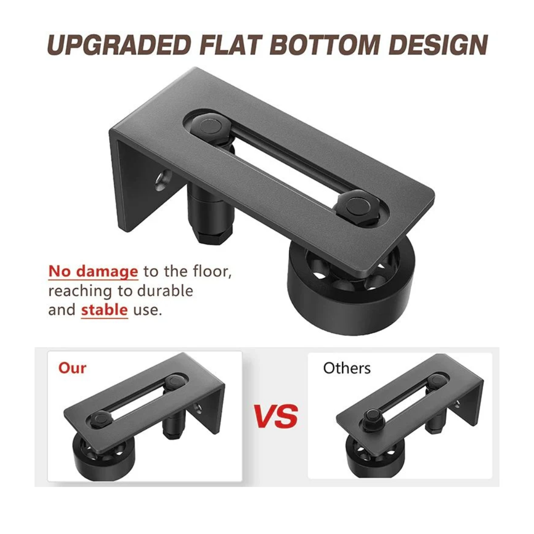 Adjustable Sliding Barn Door Floor Guide Roller