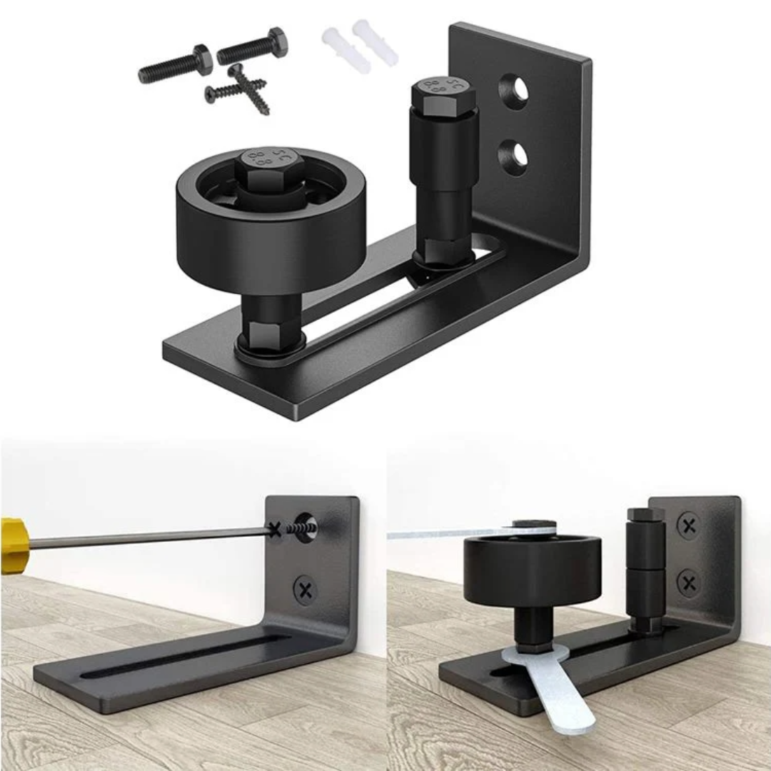 Adjustable Sliding Barn Door Floor Guide Roller