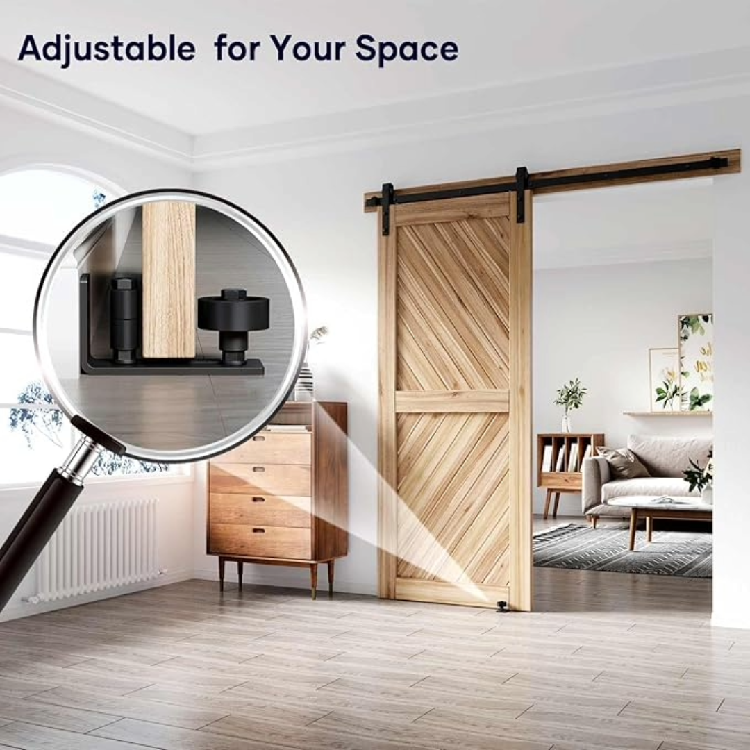 Adjustable Sliding Barn Door Floor Guide Roller