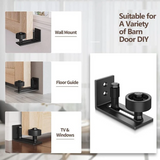 Adjustable Sliding Barn Door Floor Guide Roller