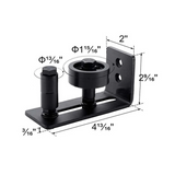 Adjustable Sliding Barn Door Floor Guide Roller