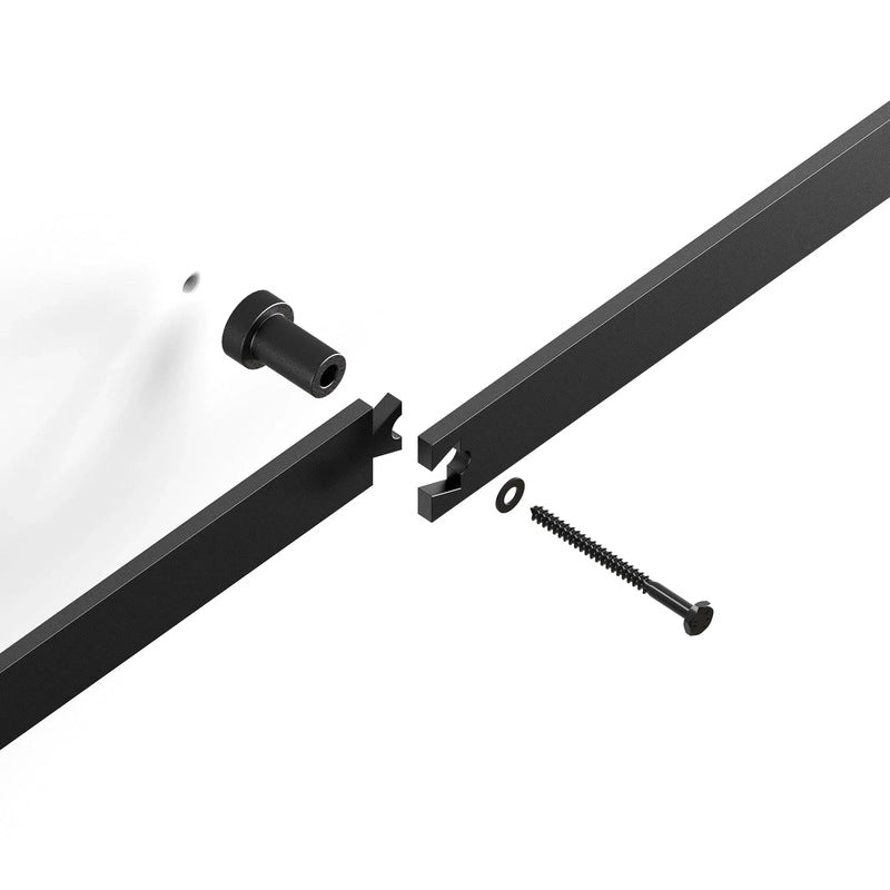 Double Door Barn Door Hardware Kit 4m