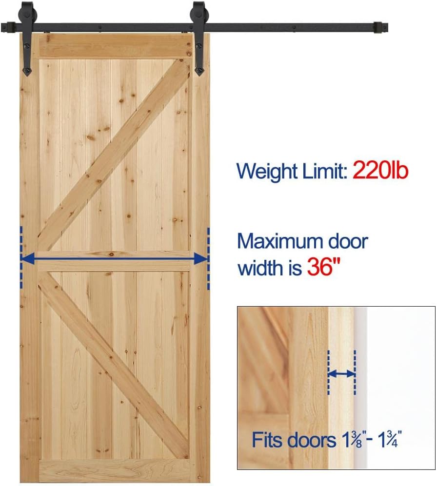 Barn Door Hardware 2M