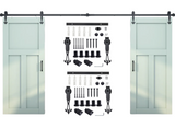 Barn Door Hardware 3.66m