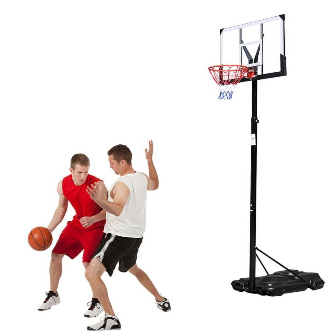 Basketball Hoop with Stand – 3.05m Portable Adjustable Height