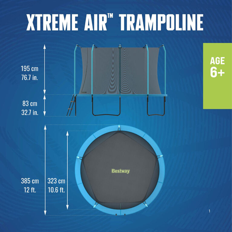Bestway Trampoline 12FT Trampoline