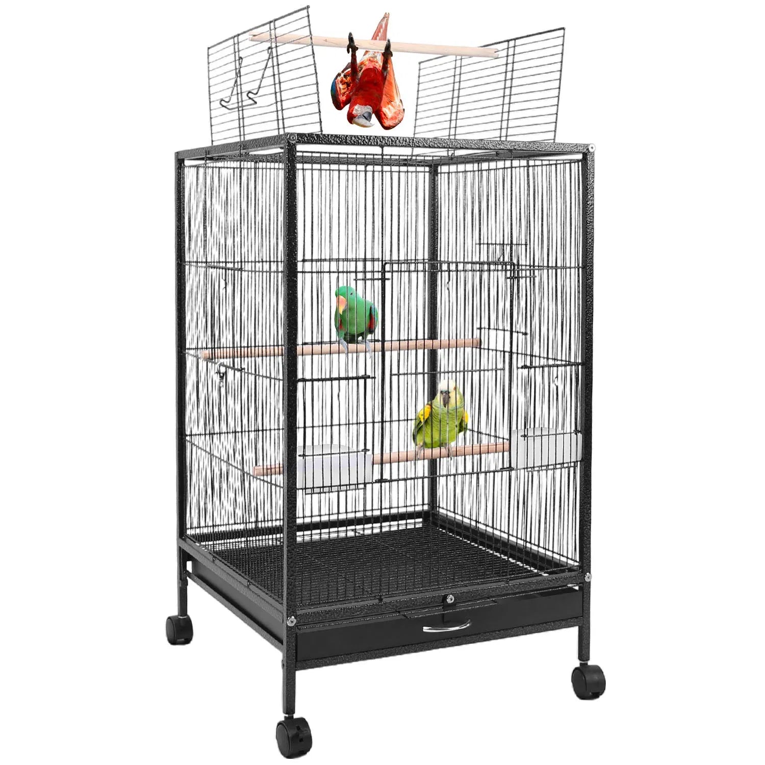 Bird Cage Parrot Aviary Perch Carrier