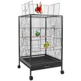 Bird Cage Parrot Aviary Perch Carrier