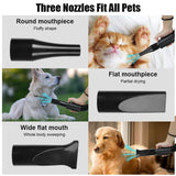 Pet Hair Dryer Grooming Blower Black