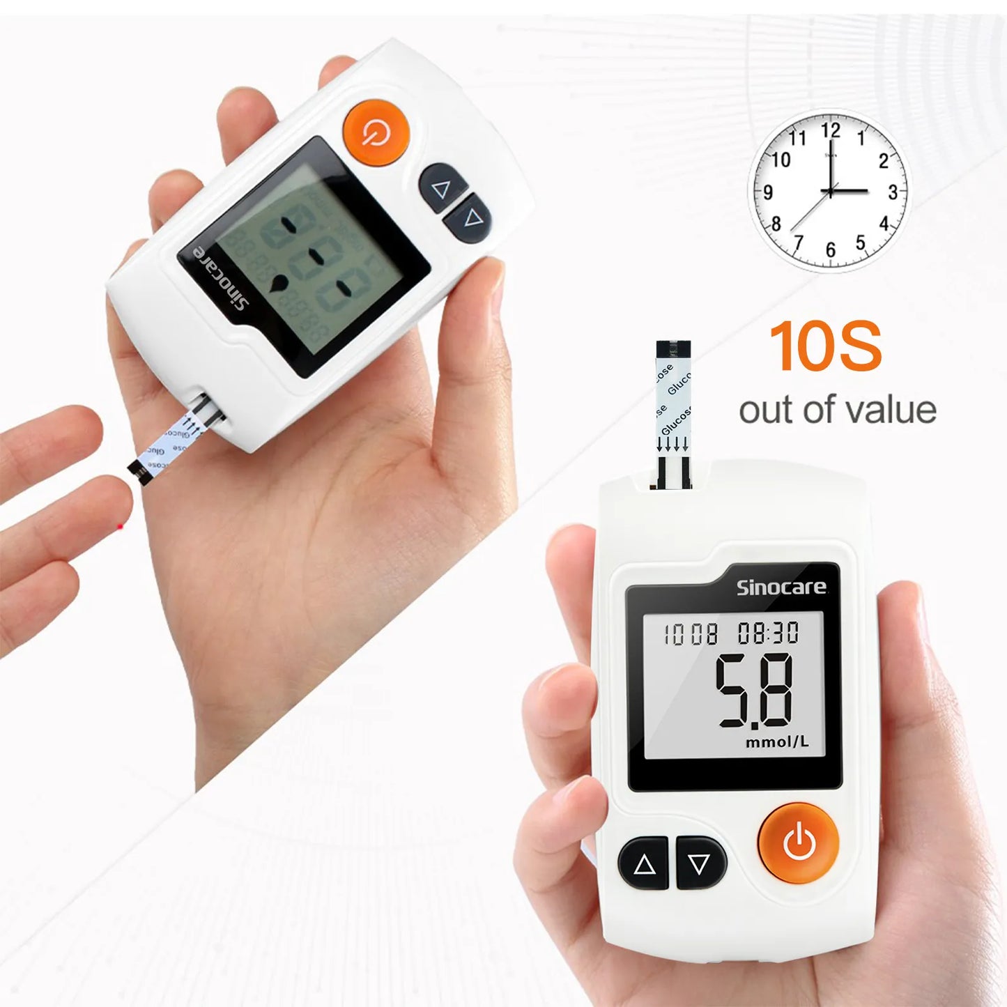 Sinocare GA-3 Blood Glucose Meter Blood Sugar Monitor
