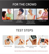 Sinocare GA-3 Blood Glucose Meter Blood Sugar Monitor