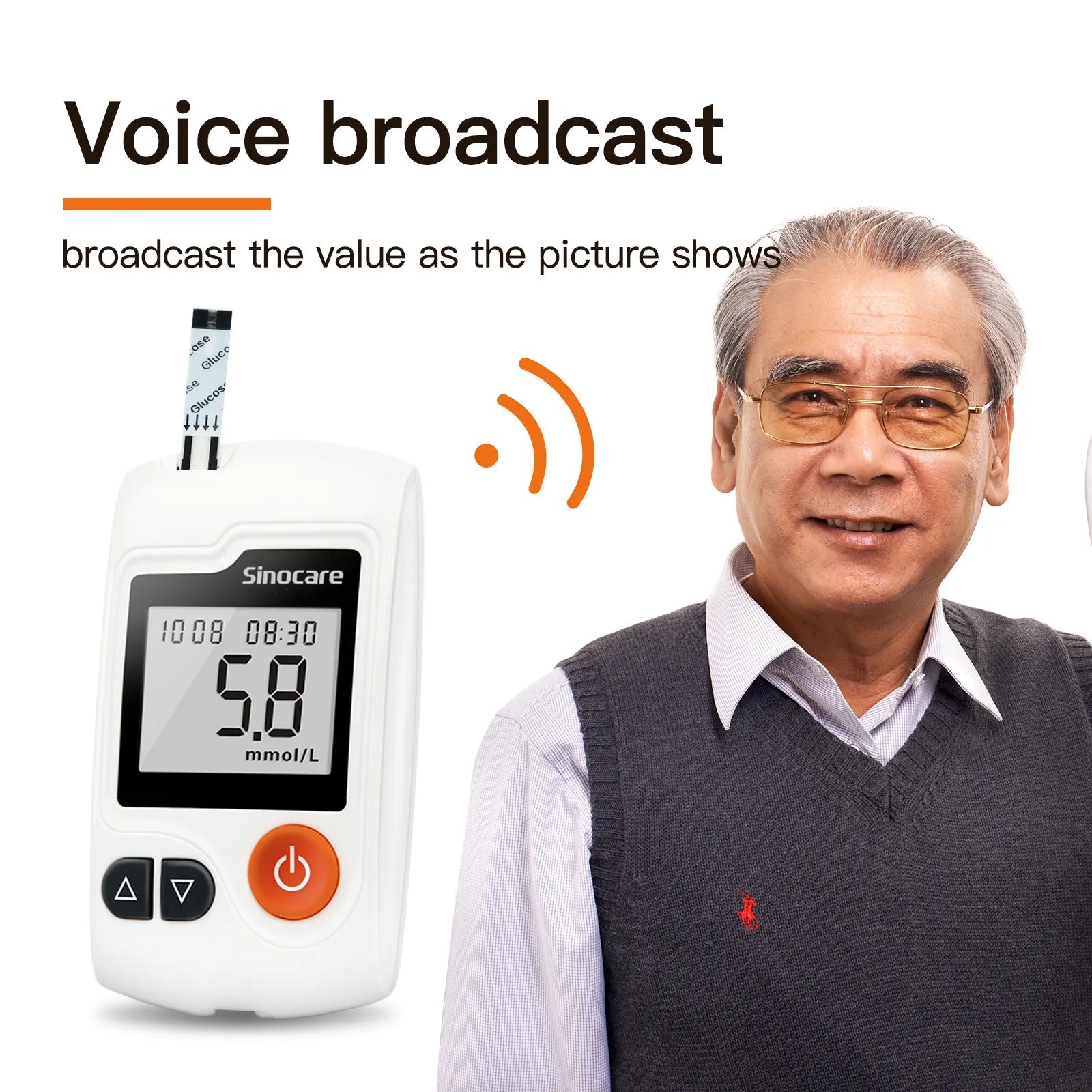 Blood Glucose Meter Blood Sugar Monitor