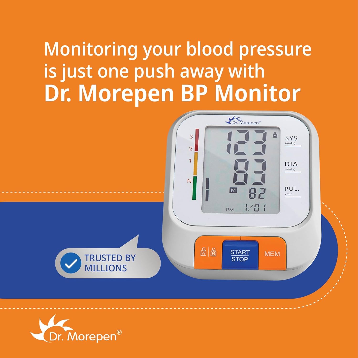 Dr. Morepen Blood Pressure Monitor BP-15