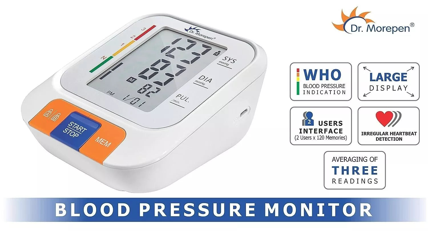 Dr. Morepen Blood Pressure Monitor BP-15