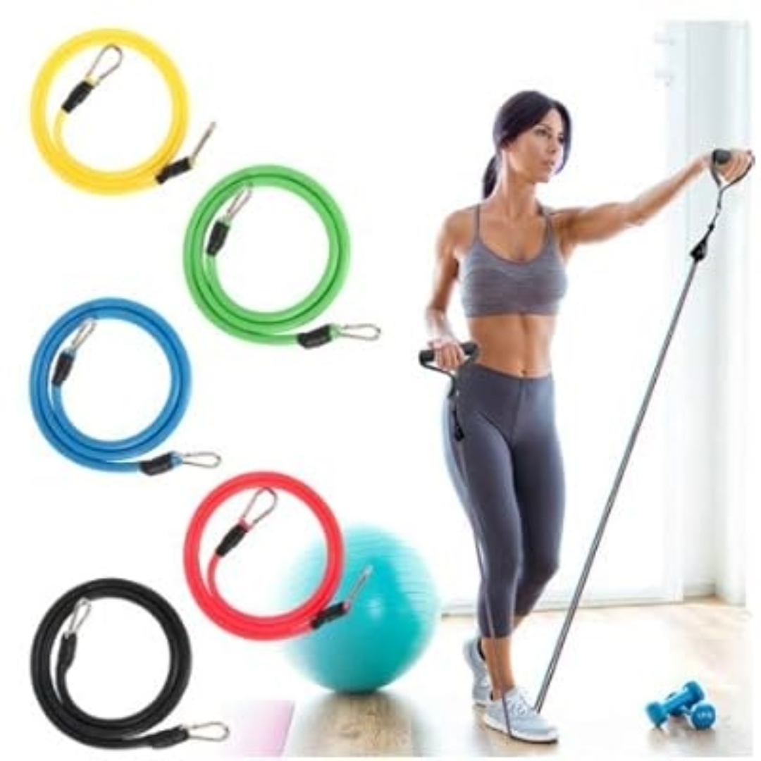 Fitness Exercises Resistance Bands Set