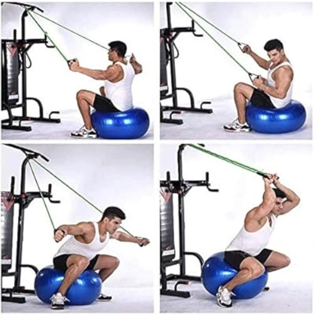 Fitness Exercises Resistance Bands Set