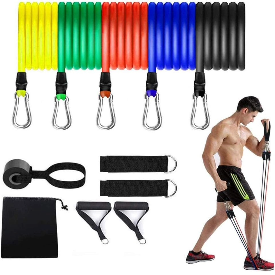 Fitness Exercises Resistance Bands Set