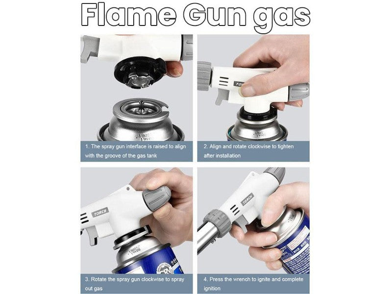 Butane Gas Blow Torch Gun Flame Gun