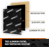 Butyl Sound Deadener Insulation Car Deadening Mat Automotive Proofing Noise Shield Truck Vibration 2.7mm Rubber 4SQM 20Pcs
