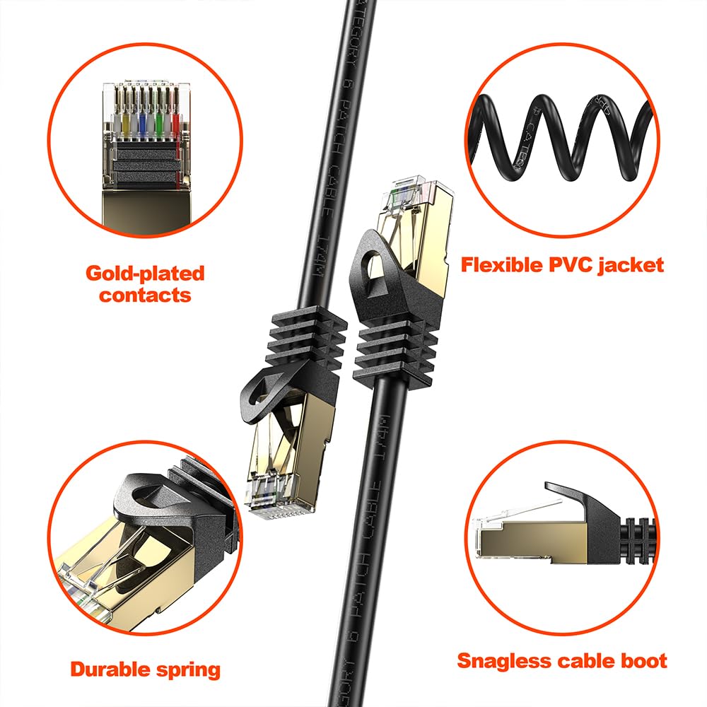 LAN Cable CAT 7 Ethernet Cable 10m