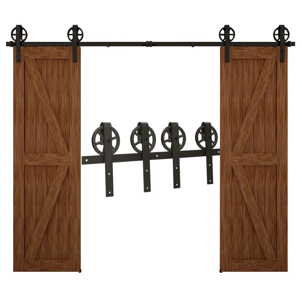 4m Sliding Barn Door Hardware Kit