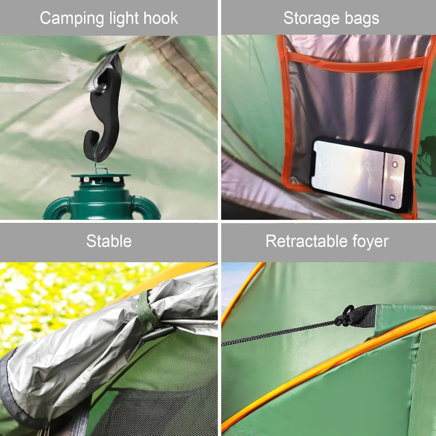 Camping Tent 4-6 Person Pop Up