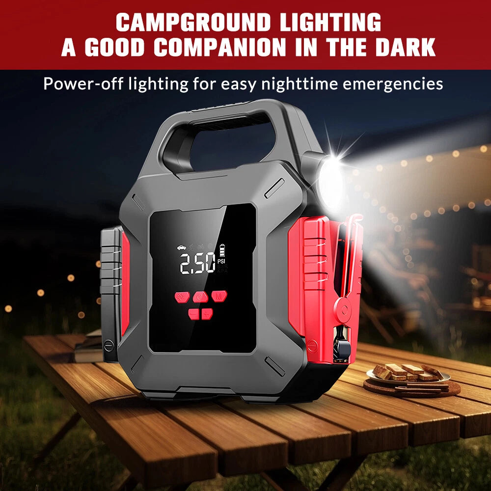 Car Jump Starter Tyre Inflator