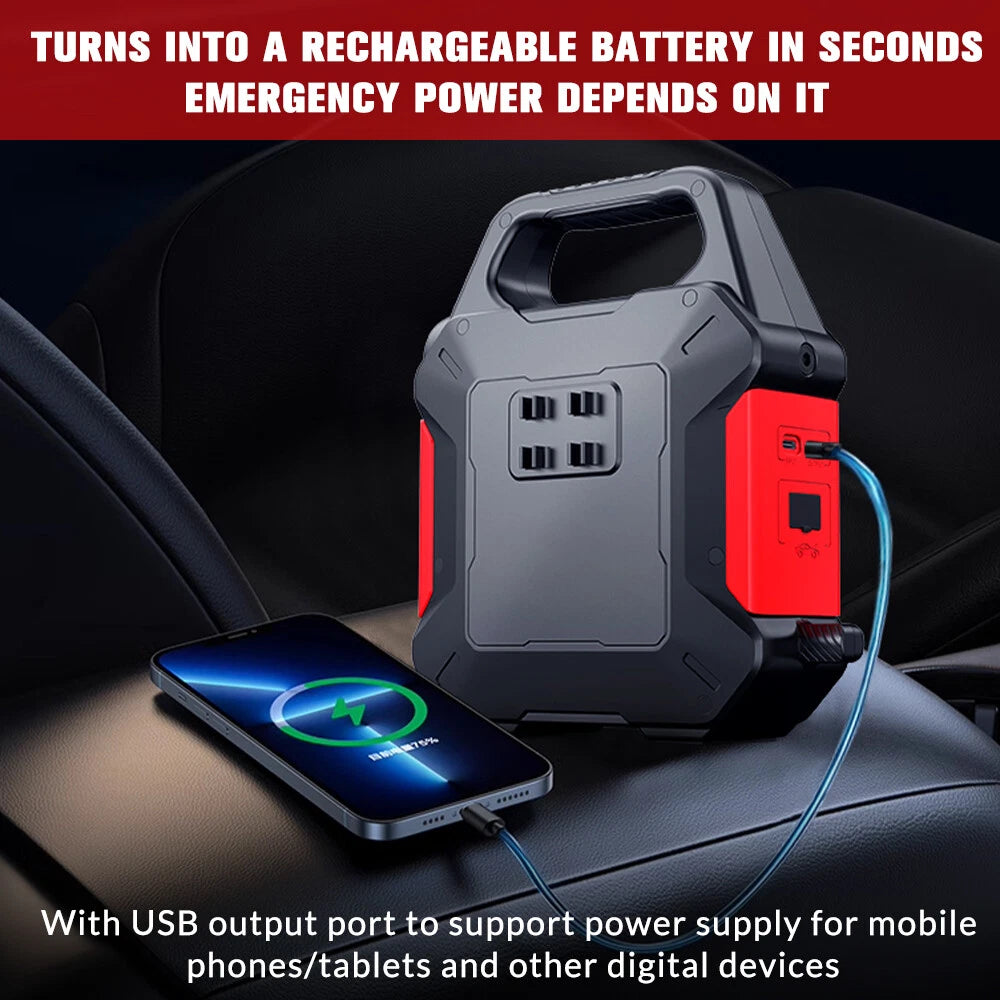 Car Jump Starter Tyre Inflator