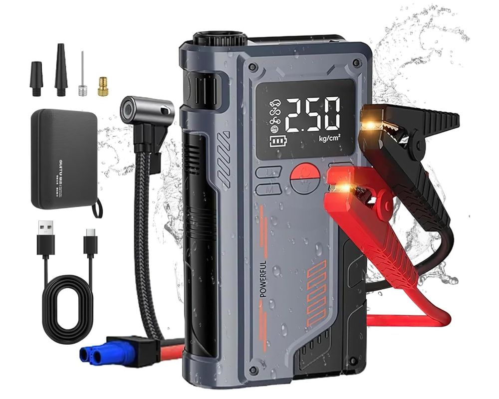 Car Jump Starter Tyre Inflator