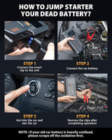 Car Jump Starter with Tyre Inflator