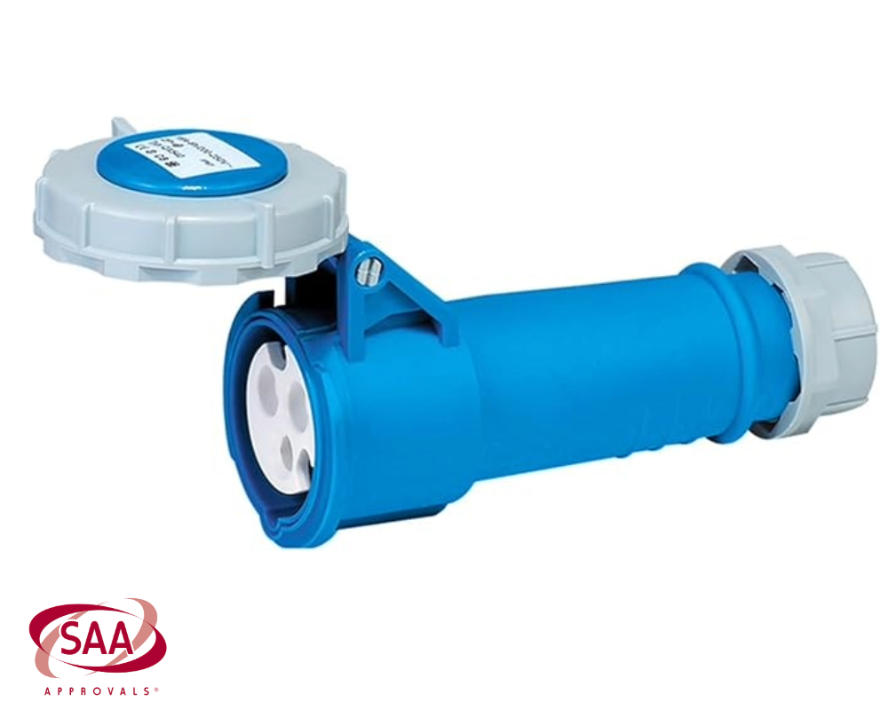 Caravan Lead Connector Plug Female 16A IP67