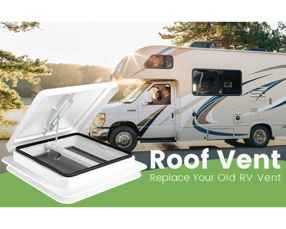 Caravan Roof Vent RV Shower Hatch