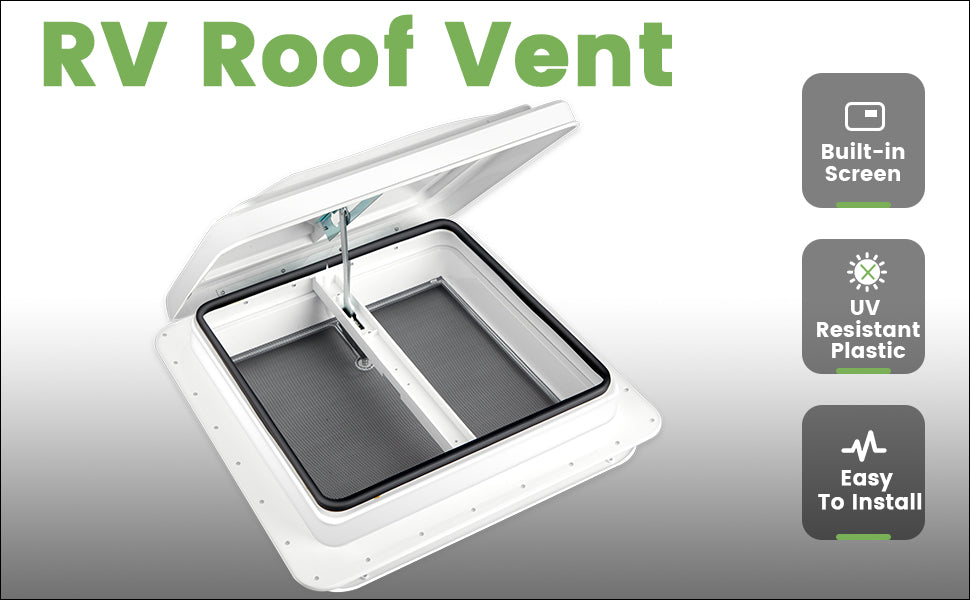 Caravan Roof Vent RV Shower Hatch