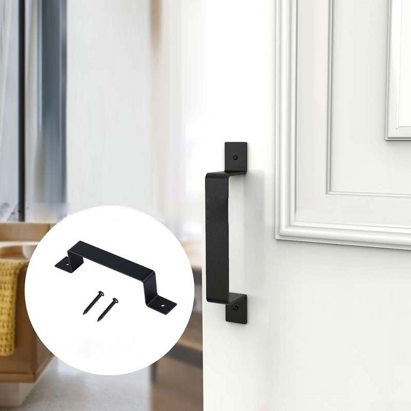 Barn Door Handle Black