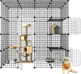 Cat Cage DIY Enclosure Pet Crate Rabbit Hutch Pet Playpen