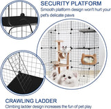 Cat Cage DIY Enclosure Pet Crate Rabbit Hutch Pet Playpen