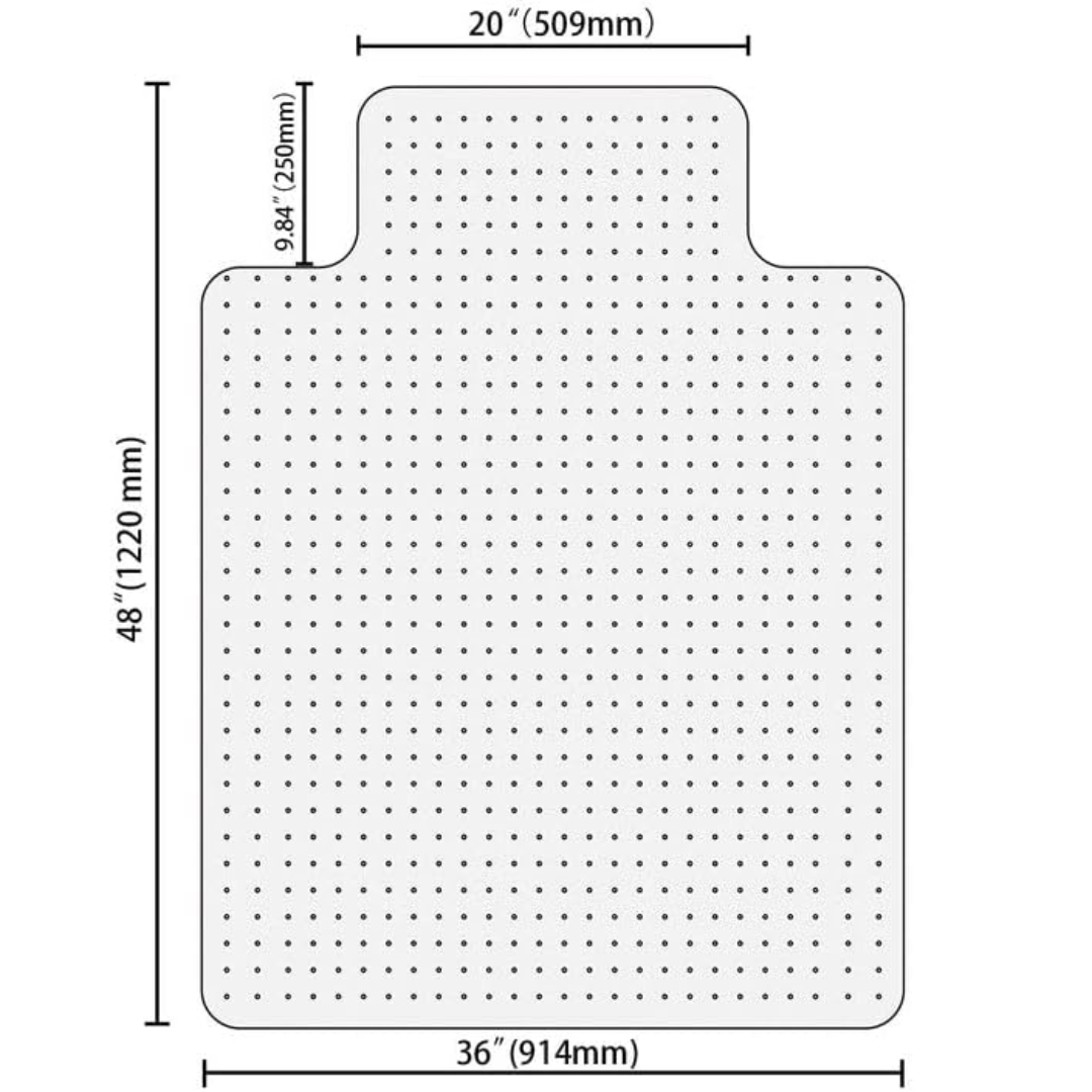 Office Chair Mat 90 x 120cm