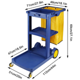 Cleaning trolley Janitors cart