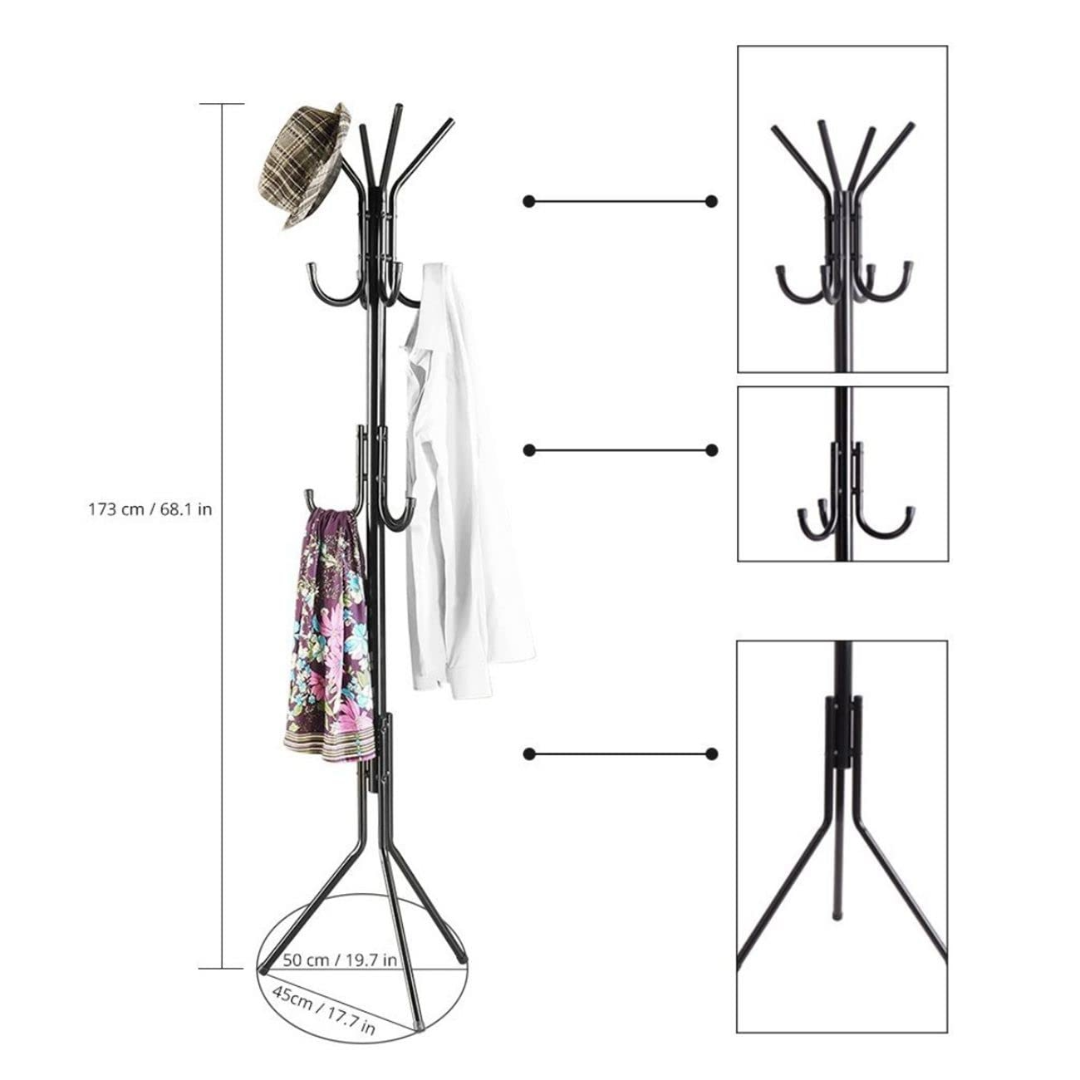 Coat Rack Stand (Black)