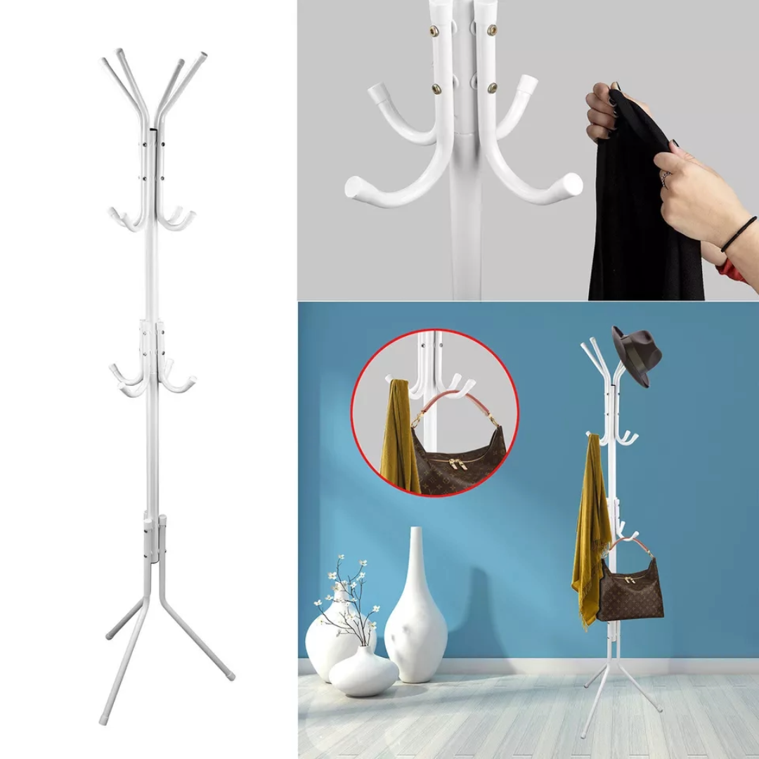 Coat Rack Stand (White)