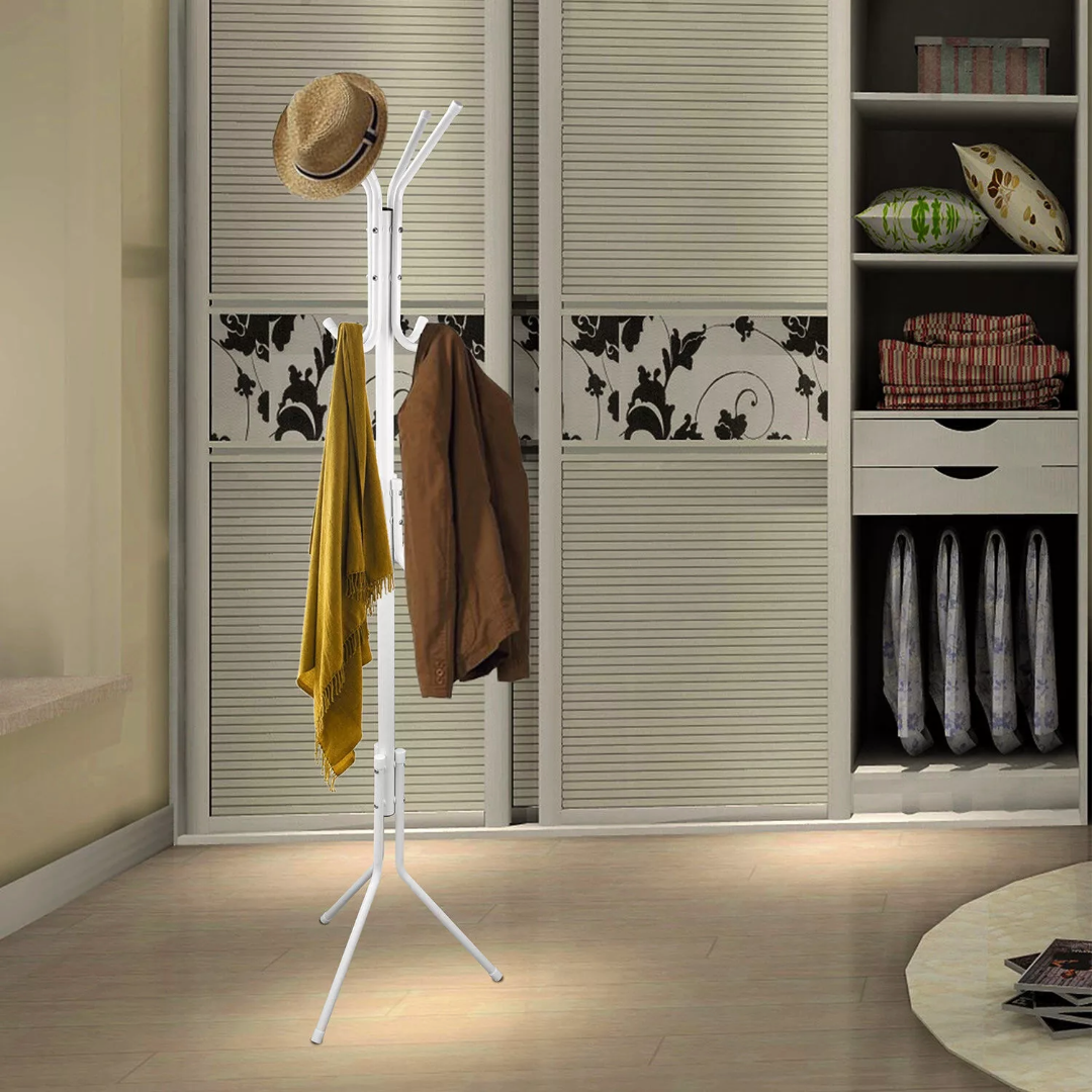 Coat Rack Stand (White)