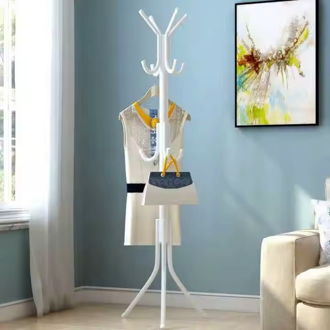 Coat Rack Stand (White)