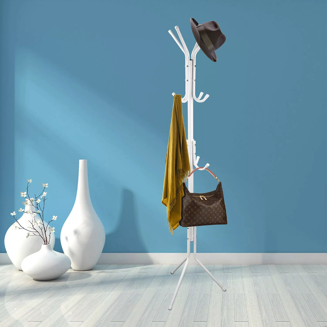 Coat Rack Stand (White)