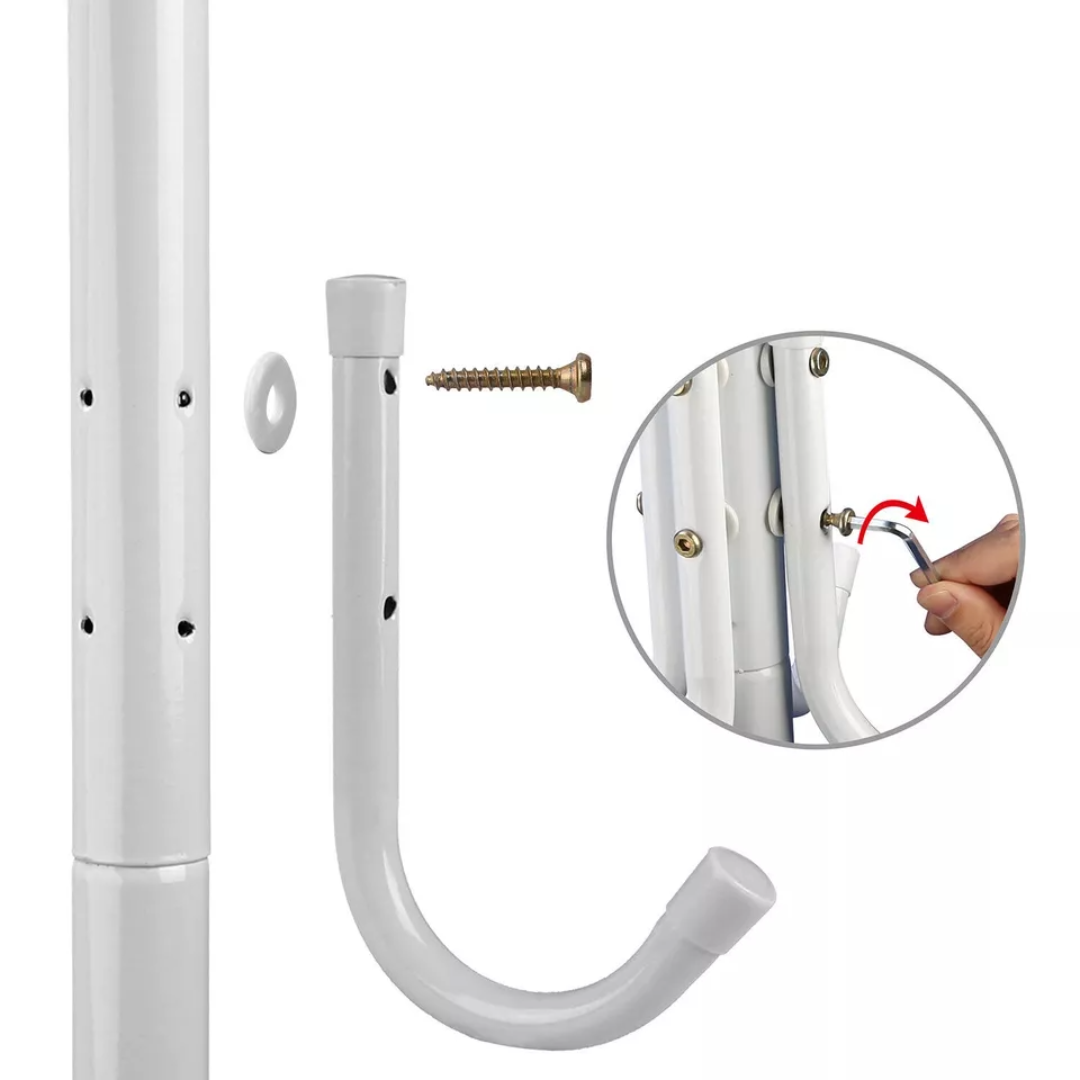 Coat Rack Stand (White)