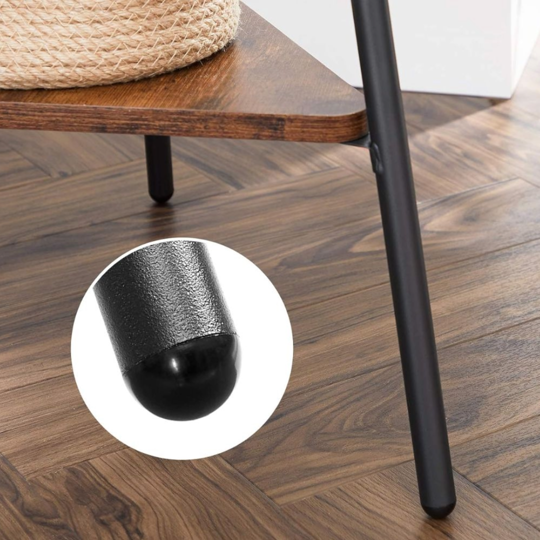 Coat Rack Freestanding Coat Hanger Stand Hall Tree with 2 Shelves