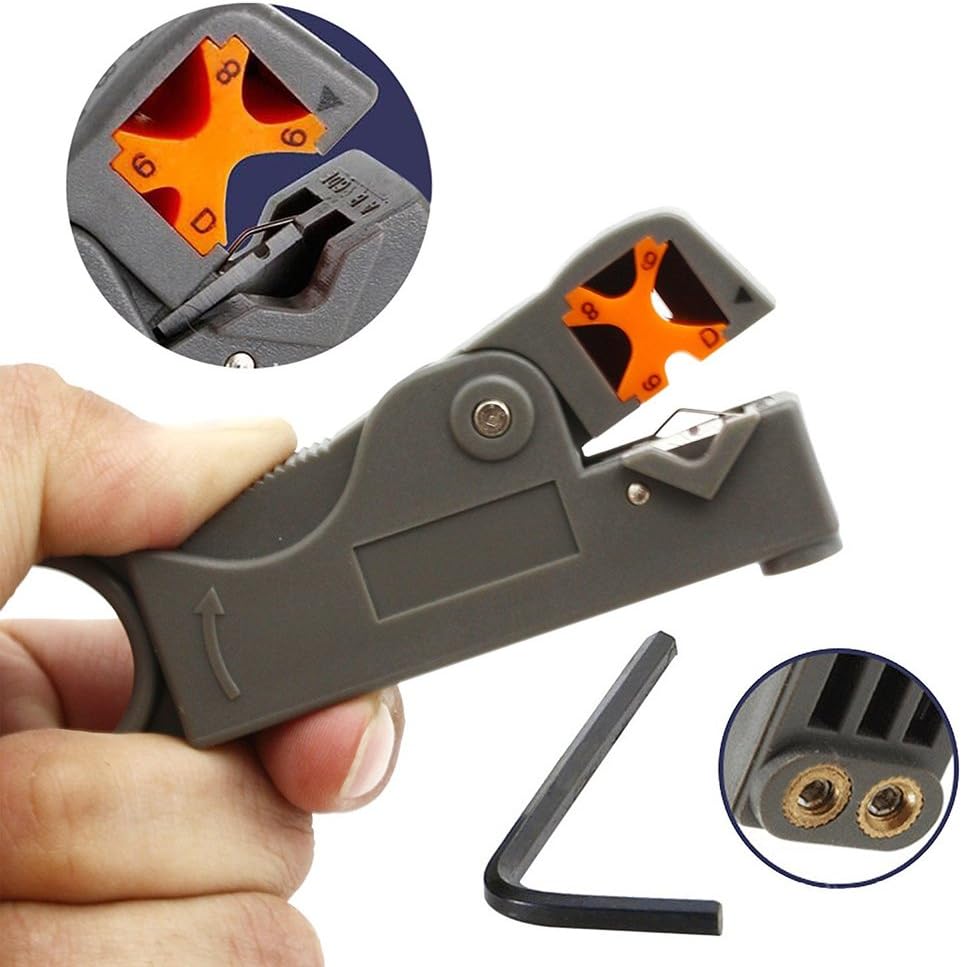 Coaxial Cable Crimper Tool