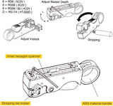 Coaxial Cable Crimper Tool